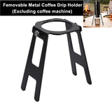 Detachable Portable Aluminum Alloy Coffee Drip RackUniversal Espresso Machine Manual Brewing Machine, Suitable for Camping Trips