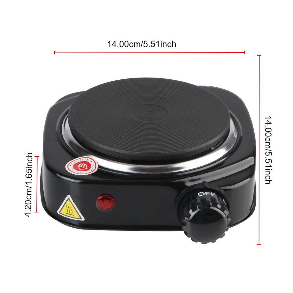 Milk Water Coffee Heating Furnace Multifunctional Kitchen Tools Appliance Mini Electric Heater Stove Hot Cooker Plate 500W 220V