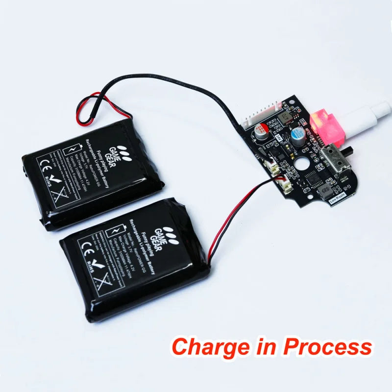 6200MAH Li-Polymer Batteries Lithium Battery Power Board Rechargeable Battery For Game Gear GG Gaming Console