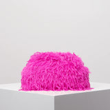 Dopamine-style clip bag, Y2K plush clutch bag, candy-colored women's purse, dinner dress clutch