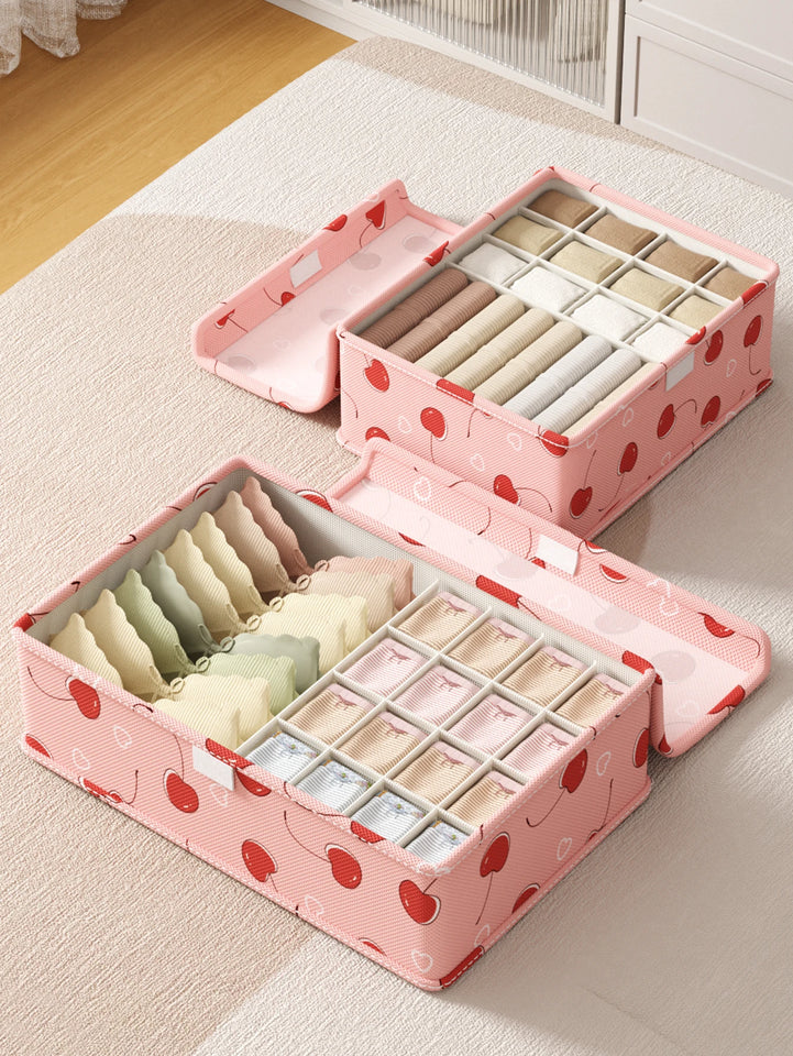 Underwear organizer Underwear sock organizer Underwear sock divider Bedroom closet Clothes organizer Foldable drawer separator
