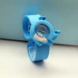 New Fashion Cartoon Animal Flash Light Girl Watches Kids Bracelet Silicone Strap Children Watch Clock Reloj Digital Wristwatches