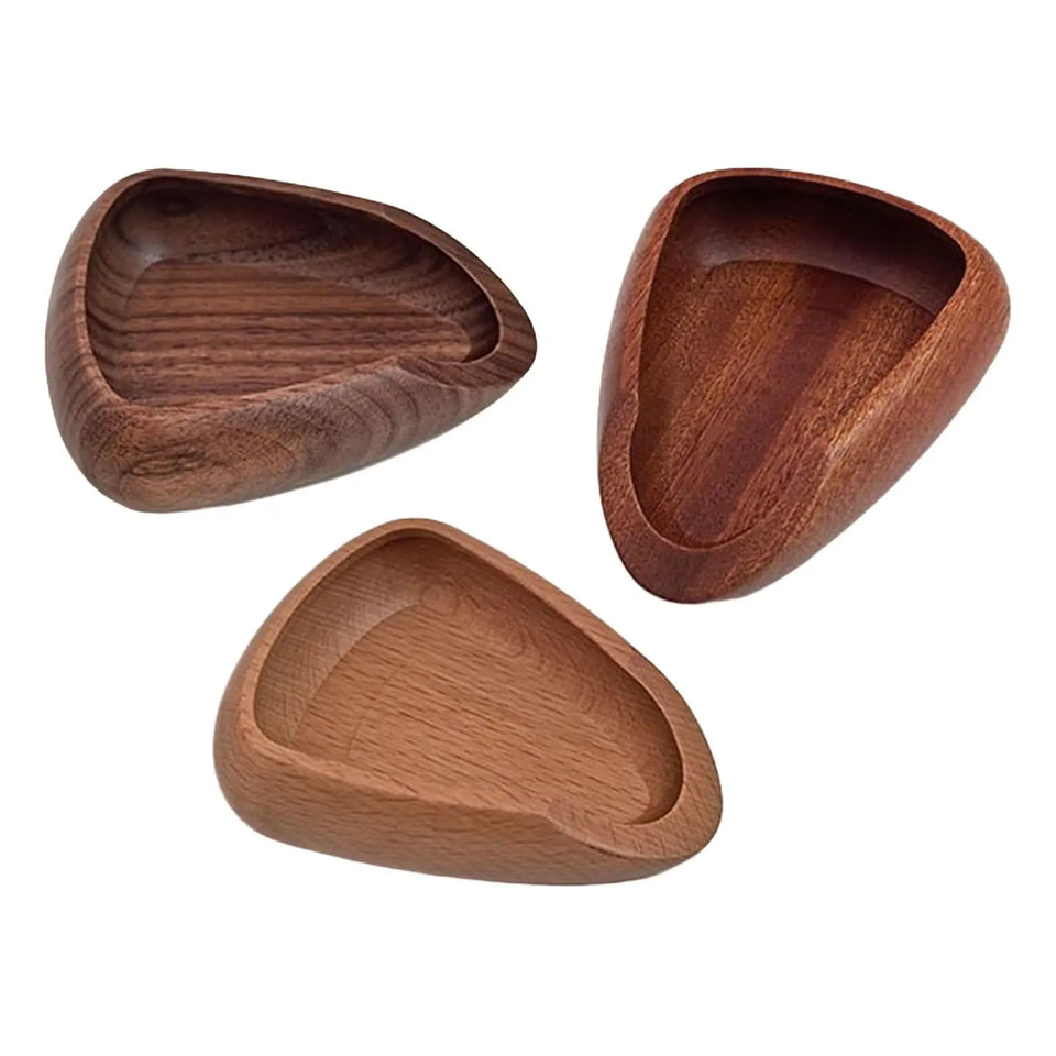 Coffee Bean Weighing Bowl Coffee Dosing Tray Wooden Sturdy Tea Leaf Display Tray for Office Hotel Restaurant Loose Tea Flour