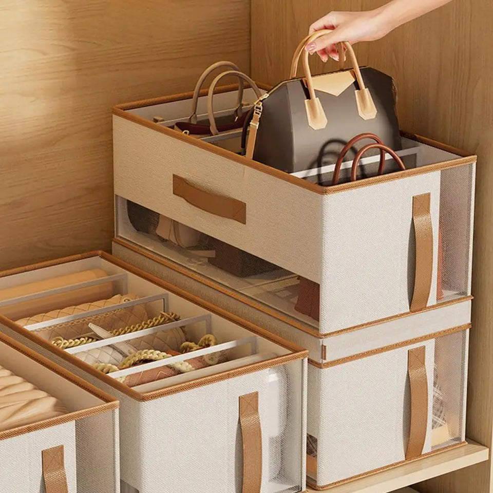 Organizer Box for Storage in The Closet Underwear Drawers Storage Bedroom Cabinet Socks Bra Storage Pants Organizer