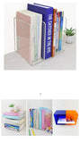 Acrylic File Organizer for Desk,File Holder for Home Office,Book Organizer for Letter,Document,Notebook,Binder,Purse,Mail