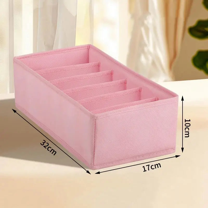 ✔Underwear Organizers Of Cabinets And Drawers Wardrobe Clothes Bra Organizer For Underwear Socks Pants Home Foldable Storage Box