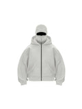 2025 Men Balaclava Y2K Gothic Harajuku Winter New Item Double Hooded Sweatshirt Autumn Men's Hooded Mask Zipper Sportswear Women