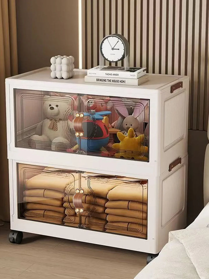 Multilayer Storage Closet Organizer for Multi-scene Use Home Organization Solution for Closets Pantry Or Garage