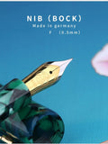 Majohn M700 Resin Fountain Pen EF/F Nib 0.5/0.38mm with A Converter Germany Imported Ink Pen Beautiful Students Gifts