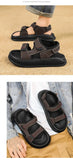 Summer Trendy Beach Sandals Casual Slip on Slippers, Lightweight Breathable Non Slip Soft Sole for Daily Casual Walking
