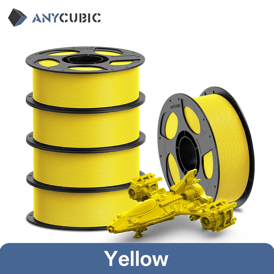 5KG ANYCUBIC PETG Filament PLA 3D Printer Multicolor 1.75mm Plastic 3D Printer Filament For Kobra 3 Combo S1C FDM 3D Printer