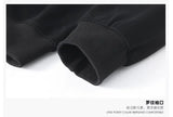 Big Size Clothing Store Sweatshirt Men Half Turtleneck Zip-up Long Sleeve Pullover Male Loose Fit Spring Autumn Large Plus 10XL