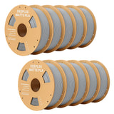 DEEPLEE Matte PLA Filament 1KG,1.75mm FDM 3D Printer Filament Dimensional Accuracy +/- 0.02mm, 1kg Carboard Spool (2.2lbs)