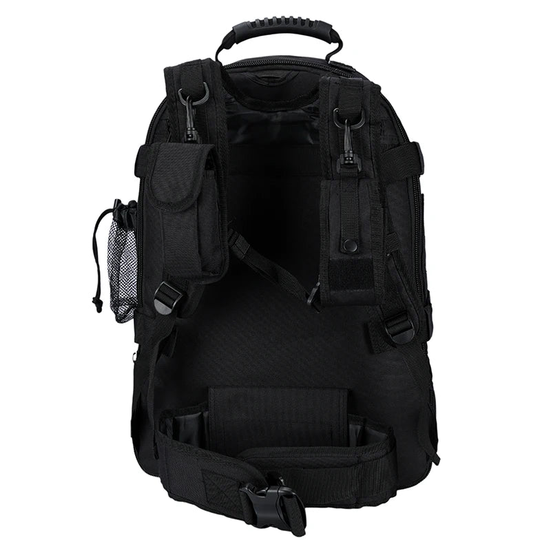 LQARMY 60L Military Tactical Backpack Army Assault Rucksack Outdoor 3Day Expandable Travel Backpack Hiking Molle Bug Out Bag