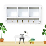 1/12 Dollhouse Miniature Wall Cabinet Closet Shelves Model Doll Home Cabinets Furniture Decor Toy Dolls House Accessories