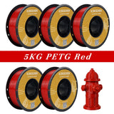 KINGROON 5KG PLA TPU PETG Filament Mix color 1.75mm 3D Printer Plastic No Bubble Spool 3D Printing Materials Wholesales