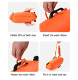 Naturehike  Inflatable Waterproof Bag Swimming Lifesaving Pressure Resistant Large Capacity Portable NH17S001-G