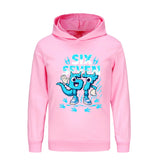 Kids Clothes Steal a Brainrot Six Seven 6-7  Baby Girls Hooded Sweatshirt Pants 2pcs Set Boys Autumn Pullover Tracksuits 5192