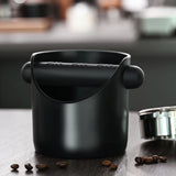 Shock-Absorbent Coffee Knock Box Anti-slip Espresso Dump Bin For Coffee Grounds With Removable Knock Bar Coffee Grind Waste Bin