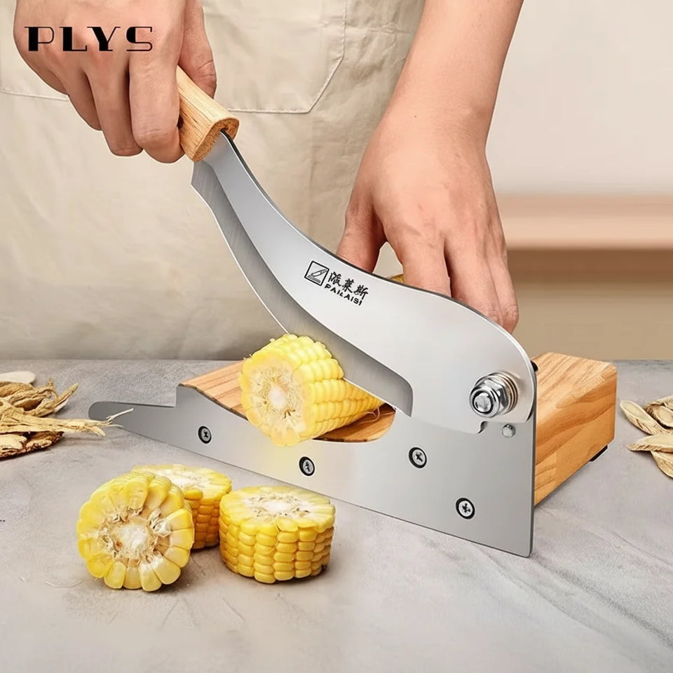 Manual Multipurpose Chopper - Home & Commercial Bone/Pork Trotter/Corn/Herb Cutter C2612