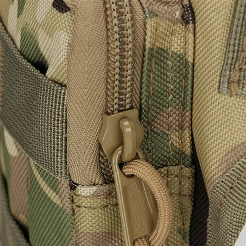 Waterproof Oxford Men Fanny Pack Tactical Military Army Waist Bag Hiking Outdoor Camping Shoulder Bum Belt Bum Sport Chest Bags