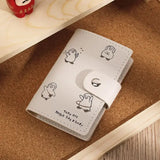 10 Slots Card Holder Business Card Photocards Holder Kawaii Credit Bank Card Case Portable Cash Clutch Wallet Desk Organizer