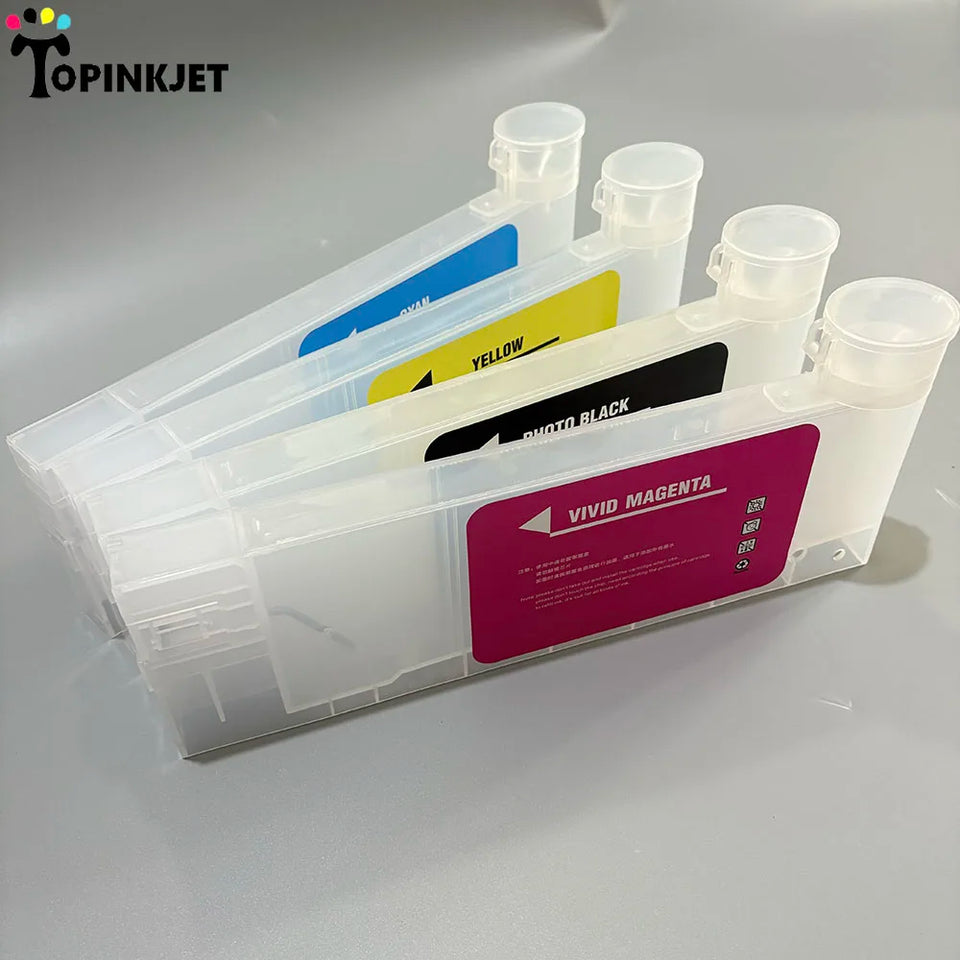 220ml Refillable Ink Cartridge With Funnel For Roland Mimaki Mutoh Large Format Printer