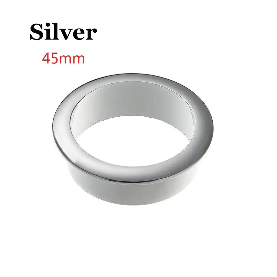 Computer Desk Cable Grommets Wire Hole Cover Cabinet Vent Decorative Ring Cable Outlet Port Furniture Hardware Desk Organizer