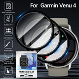 Dust Free Easy Installation Kit Full Curved Screen Protector For Garmin Venu 4 Venu4 41MM/45MM Protective Films Not Glass