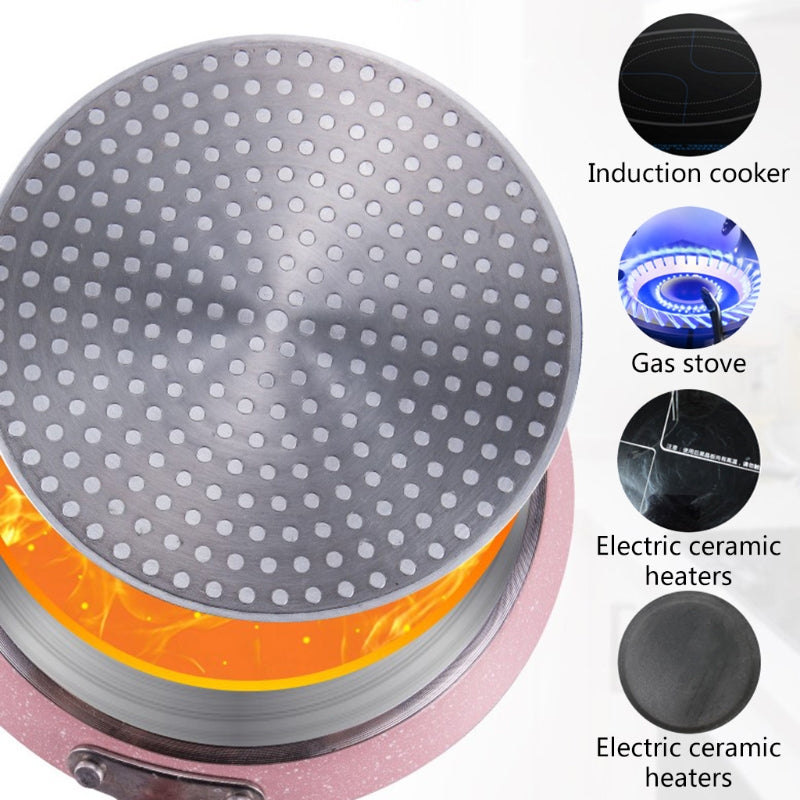 Flat Bottom Pan Pink Non-Stick Pot for Gas Stoves and Cooker Use Mini Omelettes Fried Eggs Pancake Baking Pans Frying Dropship