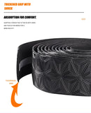 NPY FASHION Handlebar Tape Comfortable Anti-Slip PU Shock Absorbing Handlebar Wrap Tape with Handlebar Plug Cycling supplies