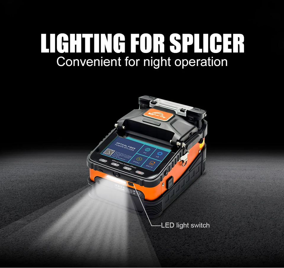 Signalfire AI-9 AI-5 Pro AI-6C+ AI-6A+ AI-20 AI-30 Multi-language Fiber Optic Splicing Machine Optical Fiber Fusion Splicer