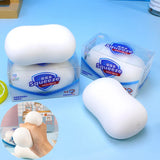 Soft White Soap Squishy Slime Toy Cube Stress Relief Decorative Home Room Square Slow Rebound Gift for Festivals
