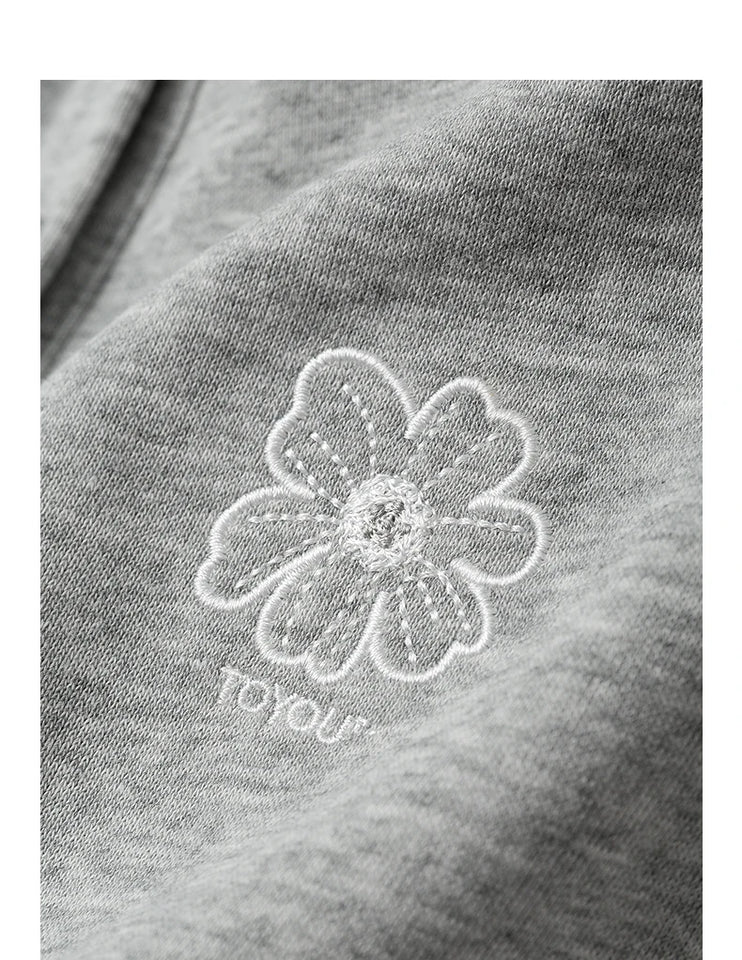 TOYOUTH Women Sweatshirt 2025 Autumn New Green Velvet Embroidery Contrasting Color Splicing Double Layer Collar Pullover Hoodies
