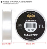 SeaKnight Brand T1II Fluorocarbon Coating Nylon Fishing Line 100M Leader Sinking Monofilament Smooth Carp Fishing Line
