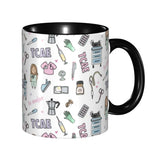 Pink Doctor Nurse Coffee Mugs DIY Customized Enfermera En Apuros Ceramic Milk Tea Mug Cup