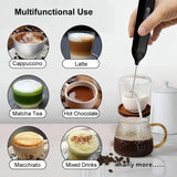 Electric Milk Frother Wireless Coffee Whisk Mixer Electric Blender Egg Beater Mini Frother Handle Stirrer Cappuccino Maker