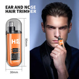 HIENA Electric Nose Hair Trimmer Mini Pocket Nose Ears Hair Eyebrow Trimmer for Men Rechargeable Clipper ﻿home appliance
