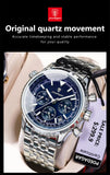 POEDAGAR Fashion Military Men's Watches Waterproof Luminous Date Chronograph Man Watch Stainless Steel Luxury Quartz Male Clock