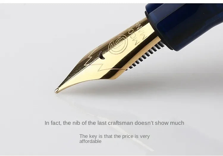 MoonMan M800 Fashion Elegant Acrylic Fountain Pen German BOCK Nib/MAJOHN Nib Luxury Business Office Writing Ink Pens Lady Gift