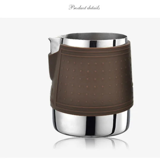 350MLMilk Jug Pull Flower Cup Coffee Cappuccino  Espresso Steaming Pitcher Coffee Milk Frothing Cup Coffee Steaming Pitcher