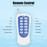 45W & 36W RGB LED Pool Light IP68 Waterproof 460/360 LEDs 2500/3600lm Remote Control for Swimming Pool Fountain Pond