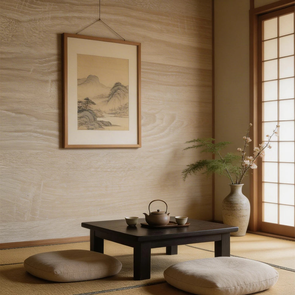 55cm Width Waterproof Vinyl Wood Grain Stickers Self Adhesive Wallpaper for Wardrobe Cupboard Table Closet Bedroom Home Decor
