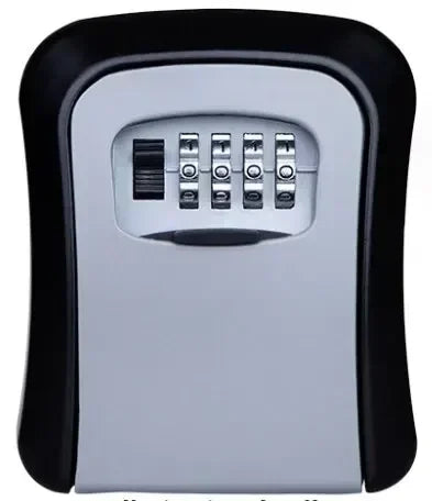 Key Keeper Combination Lock Wall Mounted Waterproof 4 Digits Passwords 5 Keys Storage Box Easy to Fix Home Or Office safe box