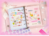 New 1Style 72Pcs/bag Good Mood Maker Cut Film Sticker Book Handbook Scrapbook Phone Case Photo Frame Calendar DIY