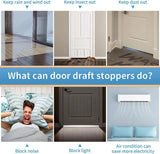 1Pc 1 Meter Door Bottom Sealing Strip Self-Adhesive Aoors And Windows,Sound Insulation, Windproof, Porous Sealing Strip