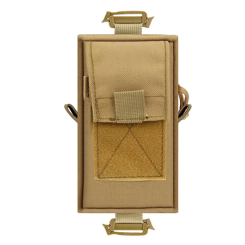 KOSIBATE Molle Backpack Strap Bag Phone Holder Outdoor Sports Running Accessories EDC Tool Waist Pouch