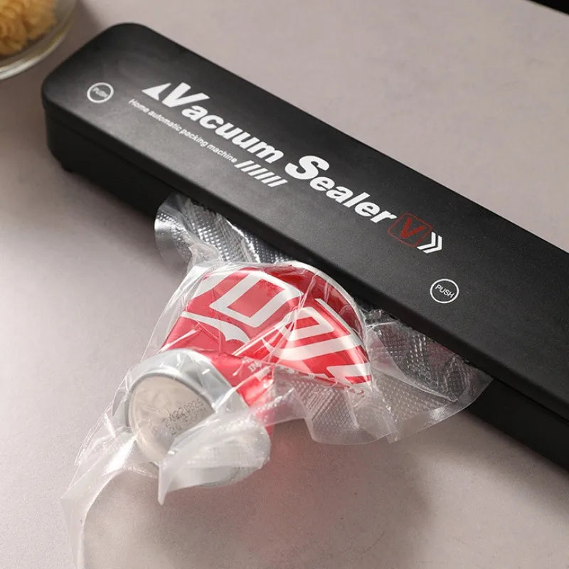 Kitchen Gadgets Food Vacuum Sealer Home Sealing Machine Food Storage Plastic Bags Sealer Portable Food Preservation Machine