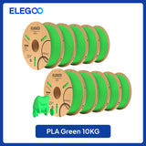 ELEGOO 2KG/4KG/5KG/10KG 1.75mm PLA Filament Plastic 3D PLA for EU US