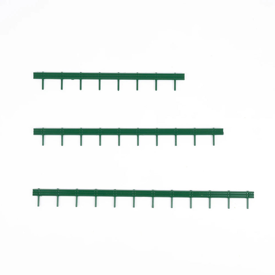 3Pcs/lot Miniature Highway Fence Guardrail Model Toys HO N 1:87 Railling Accessory For Railway Train Scene Layout Diorama Kits